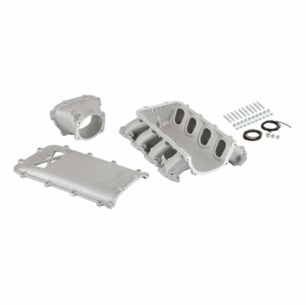Ultra Lo-Ram Manifold Kit-Gm Gen V Lt Front-Feed Direct Injection-Satin-300-717